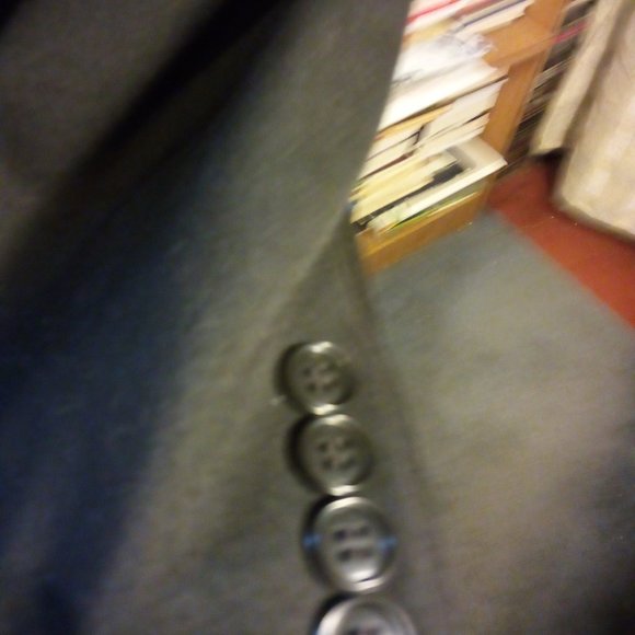 HAGGAR BLACK LABEL USA SUIT SZ 44L W/ NEW POLO TIE - Picture 4 of 6